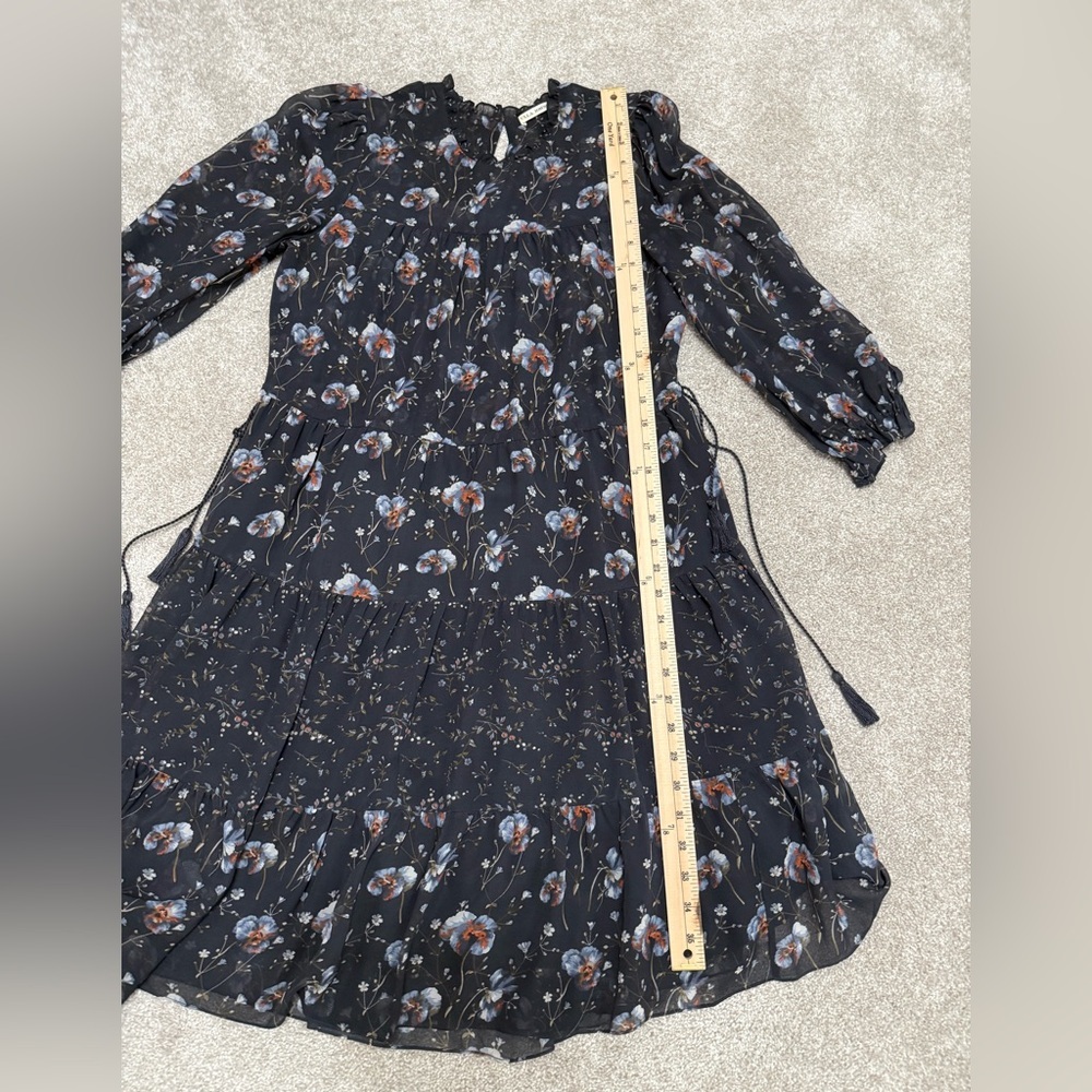 Ulla Johnson - Skye Floral Print Silk Georgette Dress - size 4 - Gorgeous - Picture 10 of 16